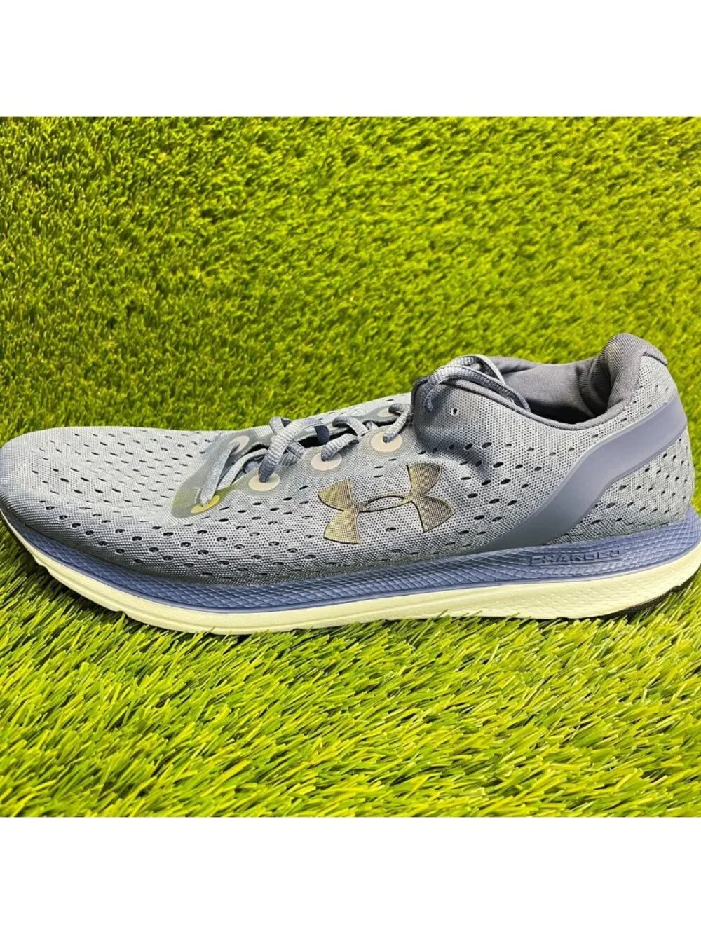 Under Armour Charged Impulse Mens Size 14 Blue Athletic Running Shoes Sneakers